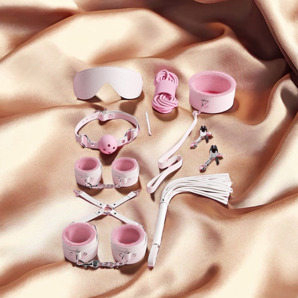 Luxury Soft Bondage Set – Pink & Checkered Edition